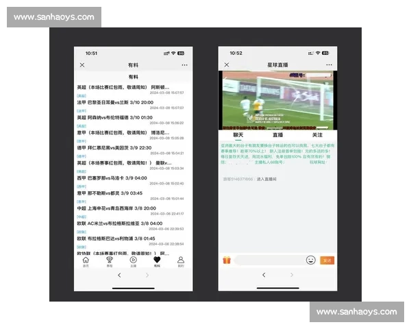 全面解析体育赛事直播平台 提升观看体验的新趋势与发展